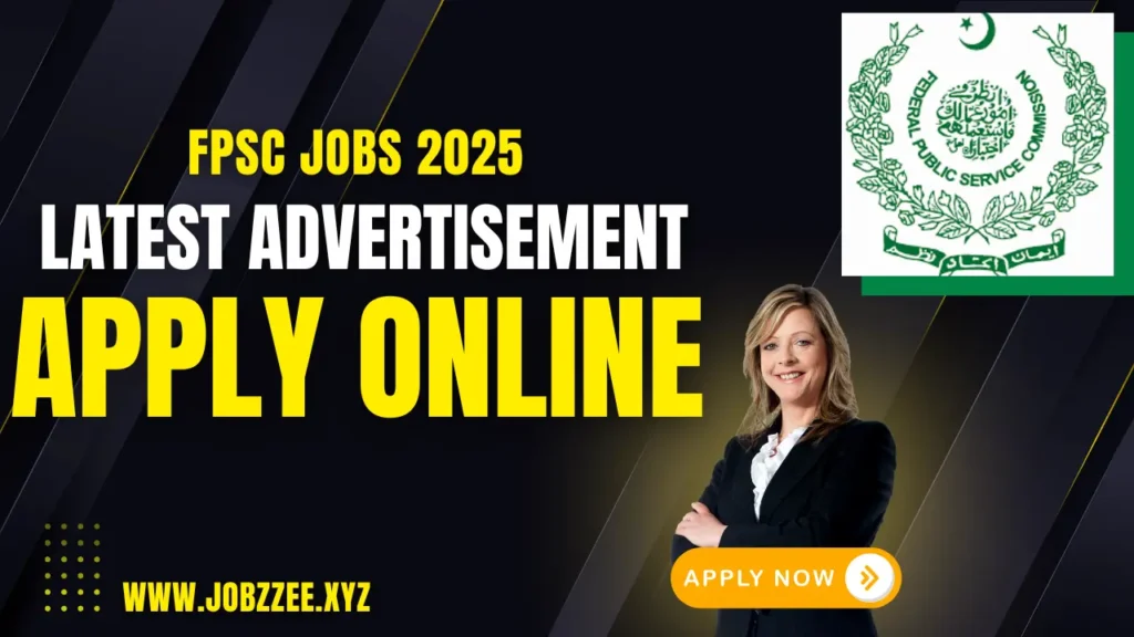 FPSC Jobs 2025 Latest Advertisement Apply Online