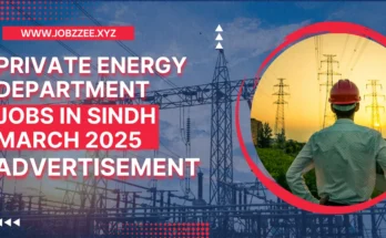 Private Energy Department Jobs in Sindh March 2025 Advertisement