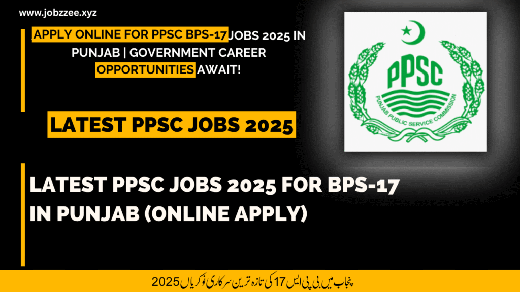 Punjab Public Service Commission (PPSC) Lahore Jobs