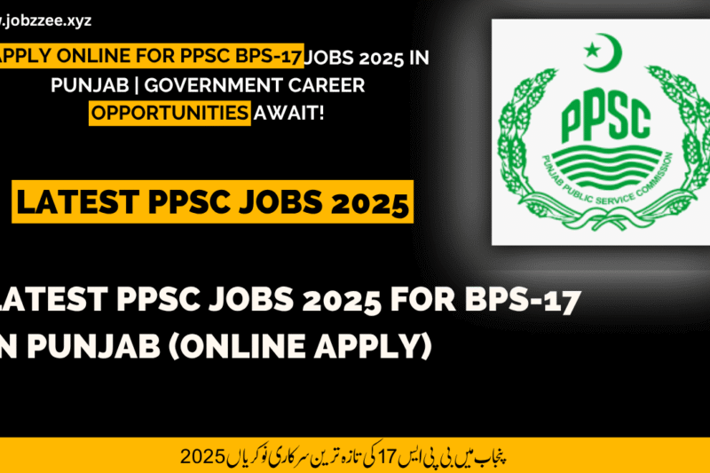 Punjab Public Service Commission (PPSC) Lahore Jobs