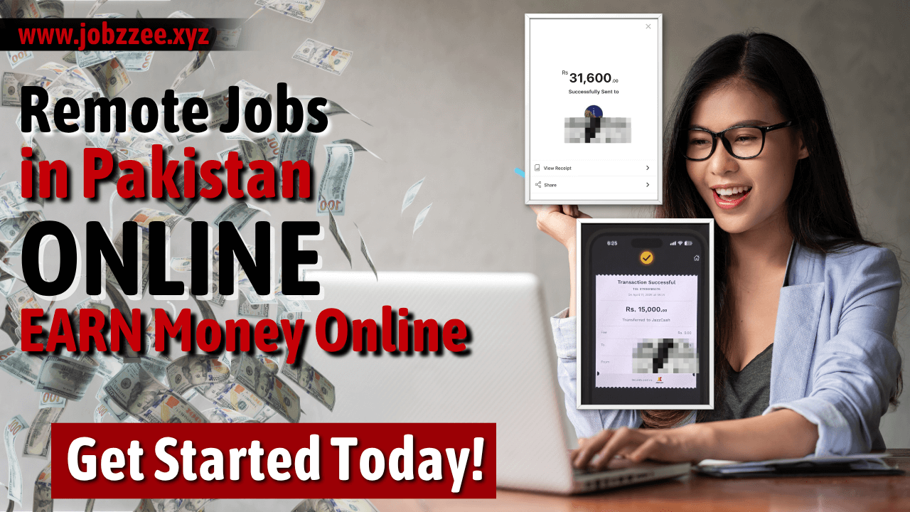 Remote Jobs in Pakistan June 2025